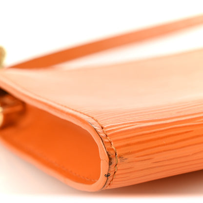 Louis Vuitton Epi Pochette Accessories 24 Mandarin 8 of 10