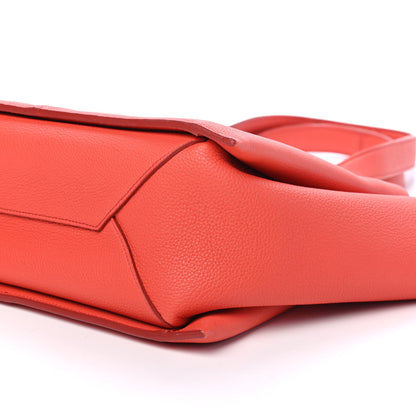 Celine Baby Grained Calfskin Small Tri-Fold Bag Orange 10 of 10