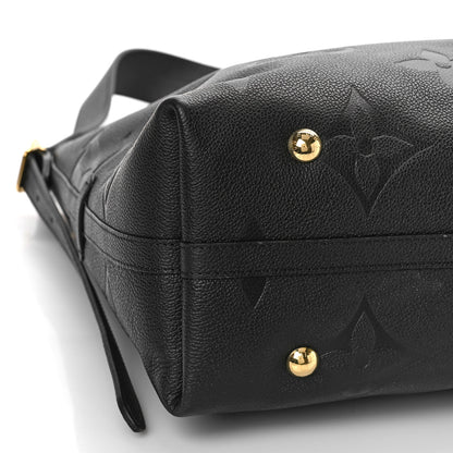 Louis Vuitton Empreinte Monogram Giant CarryAll MM Black 7 of 8