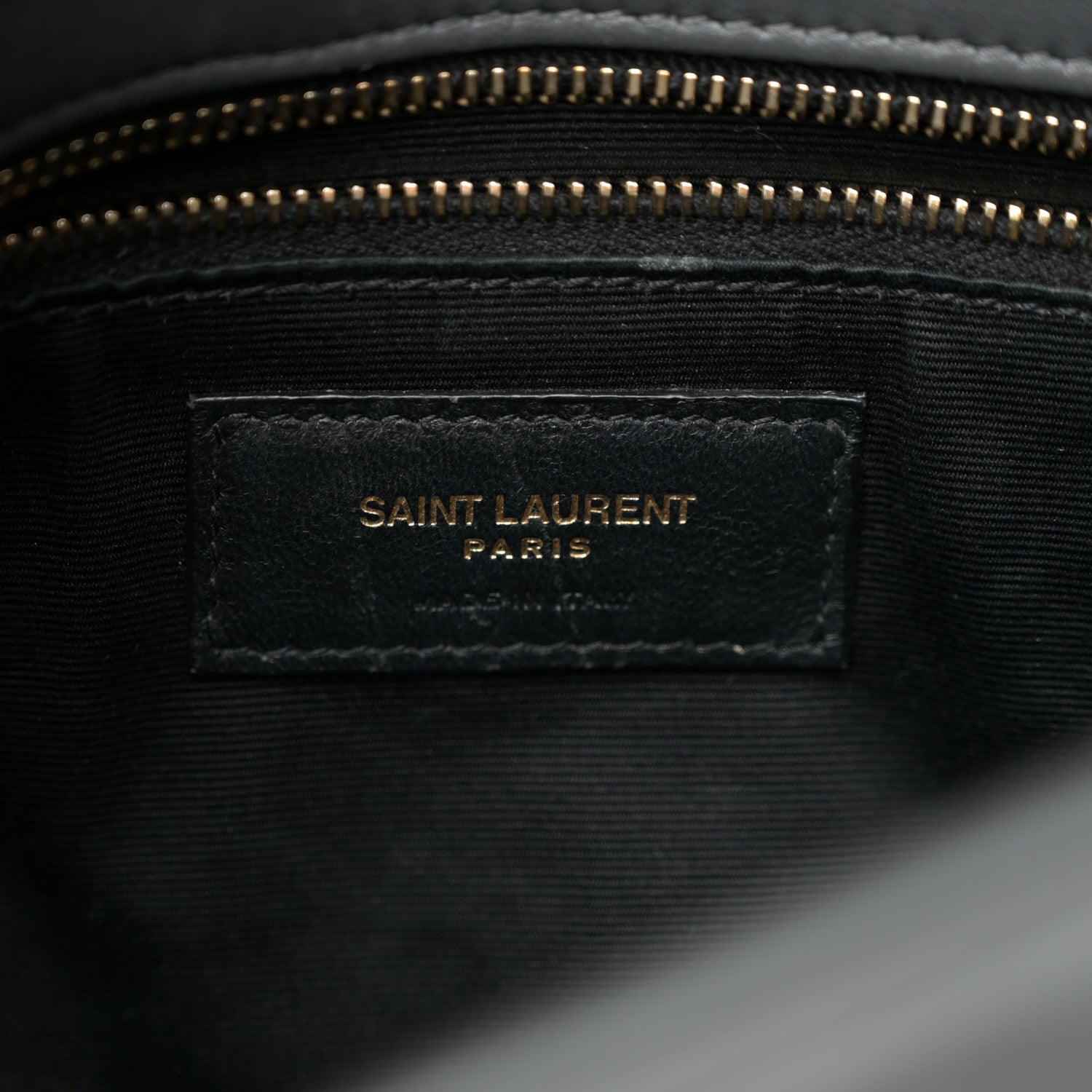 Saint Laurent Lambskin Quilted Small Loulou Puffer Monogram Chain Satchel Storm 6 of 11