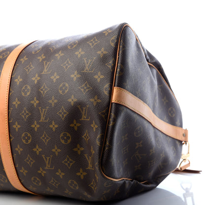 Louis Vuitton Monogram Keepall Bandouliere 55 6 of 7