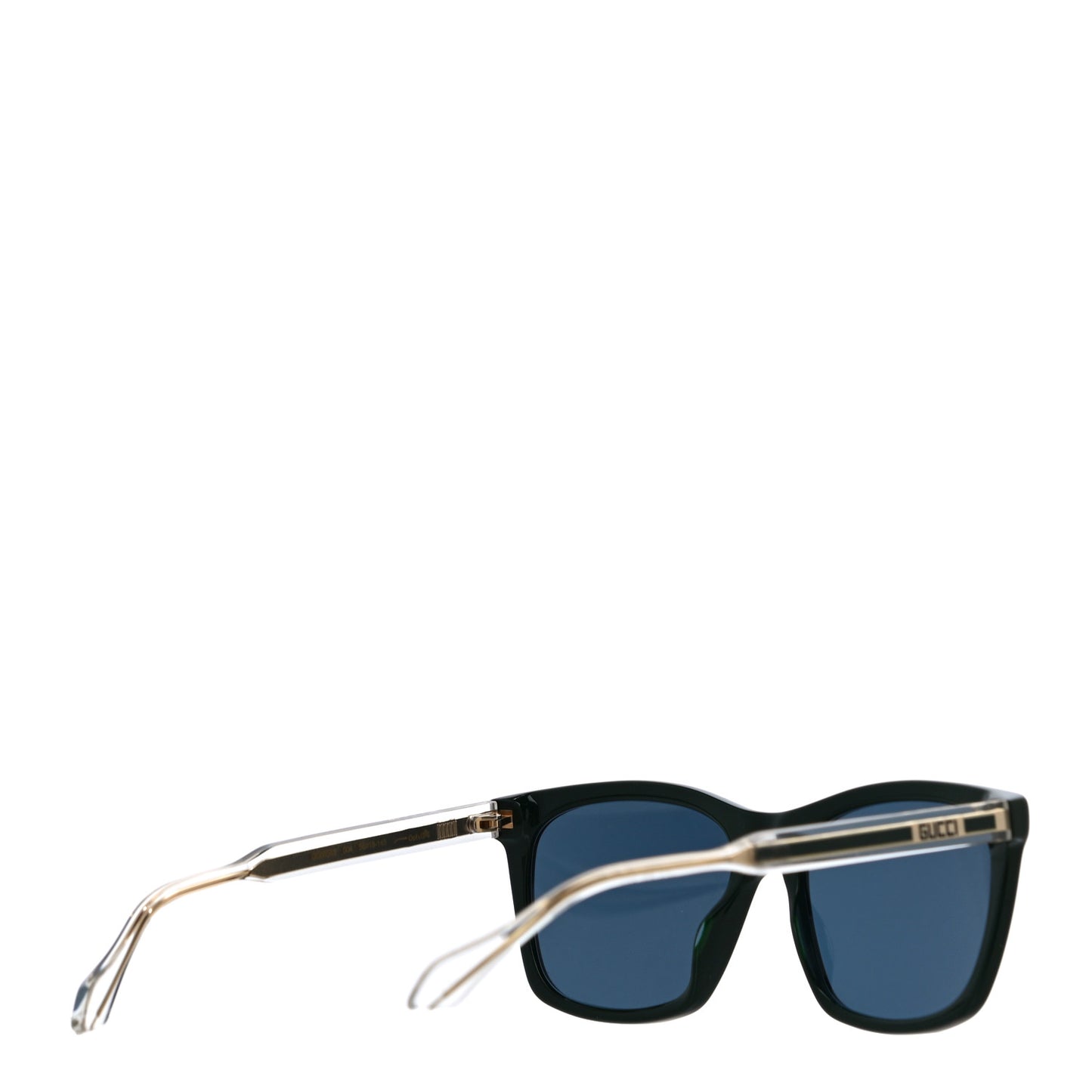 Acetate Square Frame Sunglasses GG0558S Green