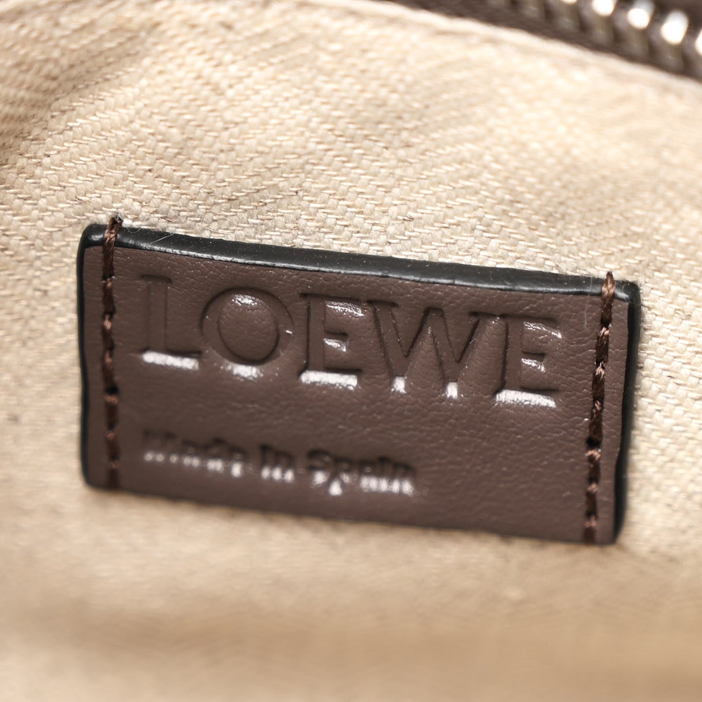 Calfskin Medium Puzzle Bag Dark Taupe