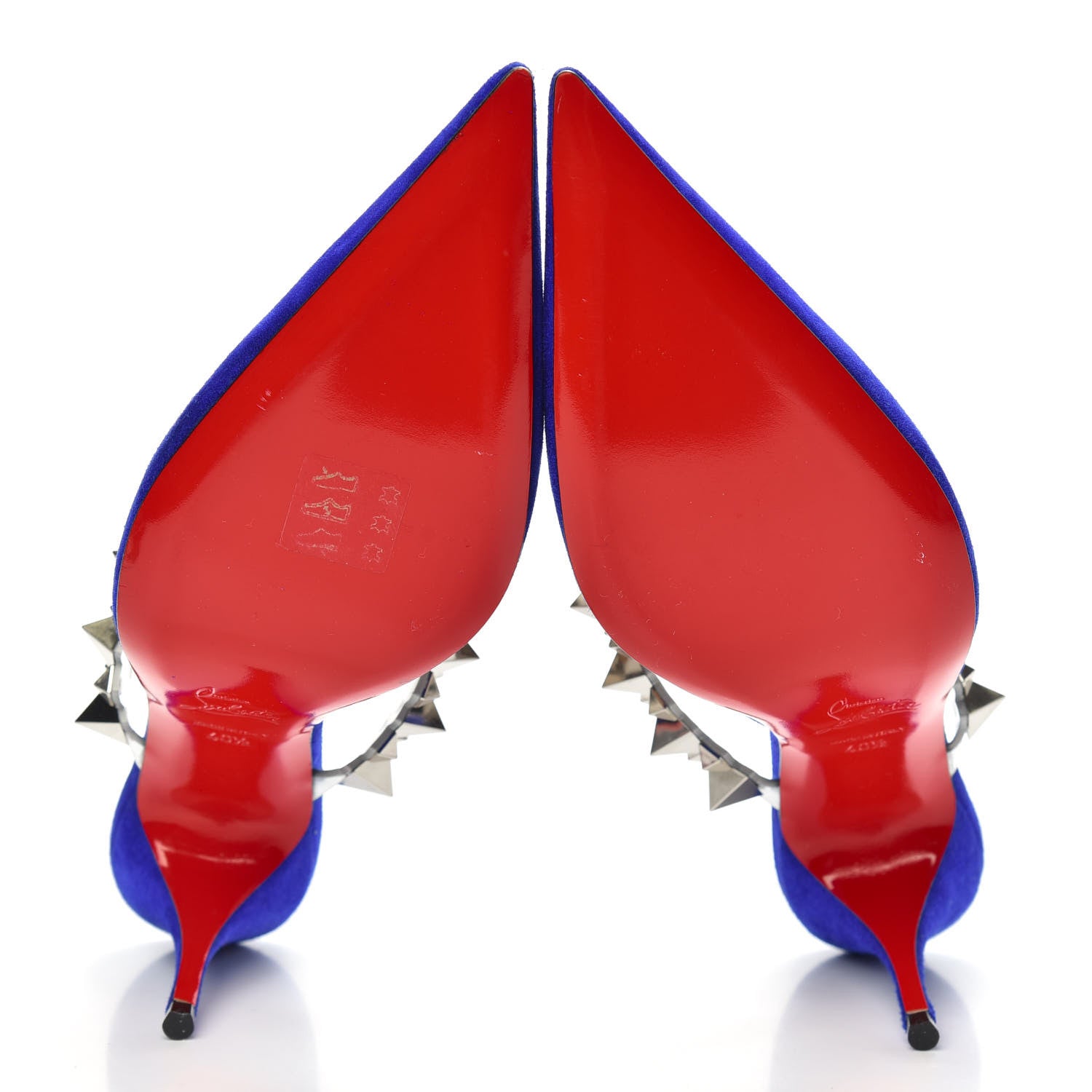 Christian Louboutin Veau Velours Specchio Planet Choc 80 Mule 40.5 Elixir 5 of 8