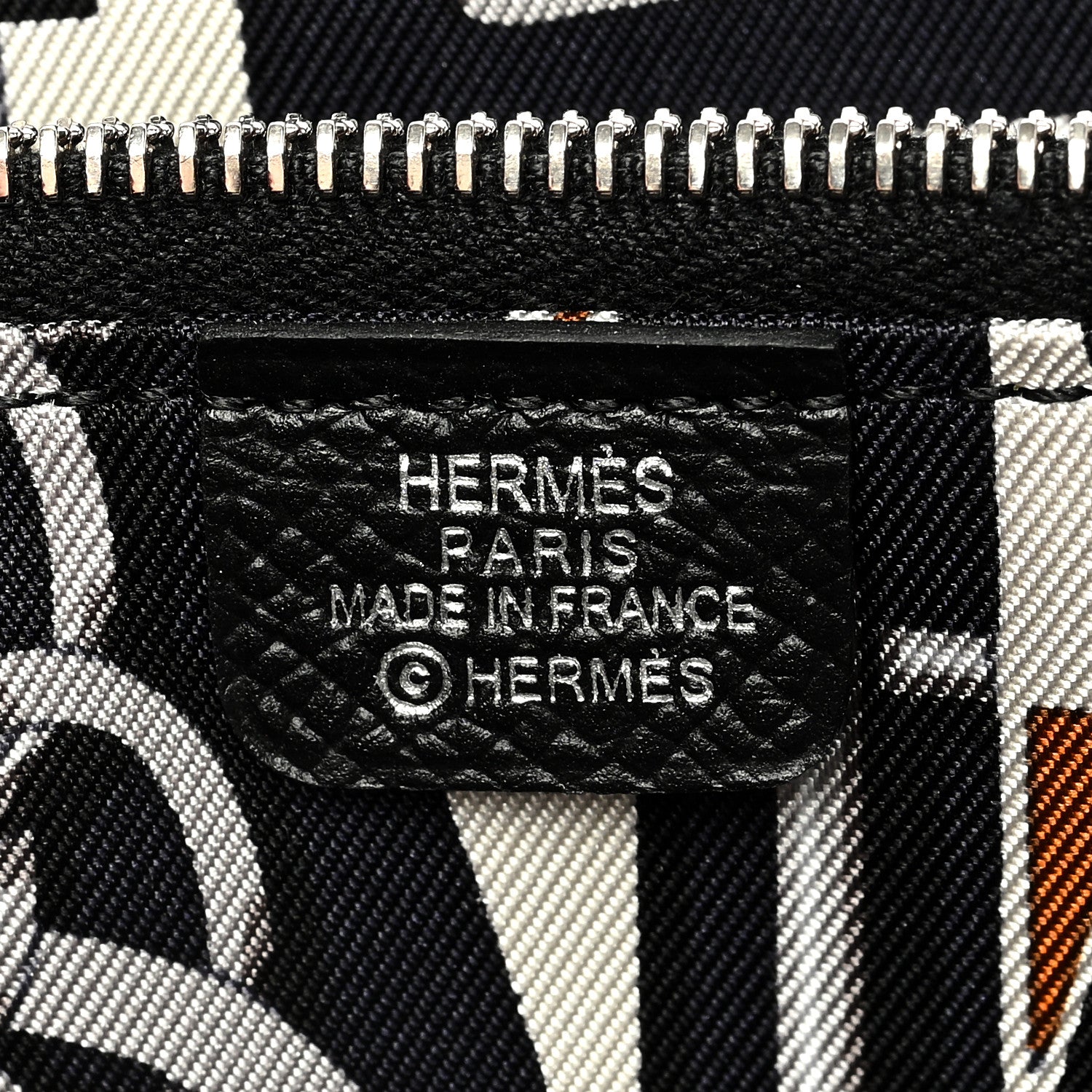 Hermes Epsom Silk'In Wallet Black 6 of 8