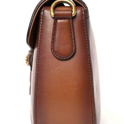 Gucci Calfskin Medium Lady Web Shoulder Bag Cuir 16 of 21