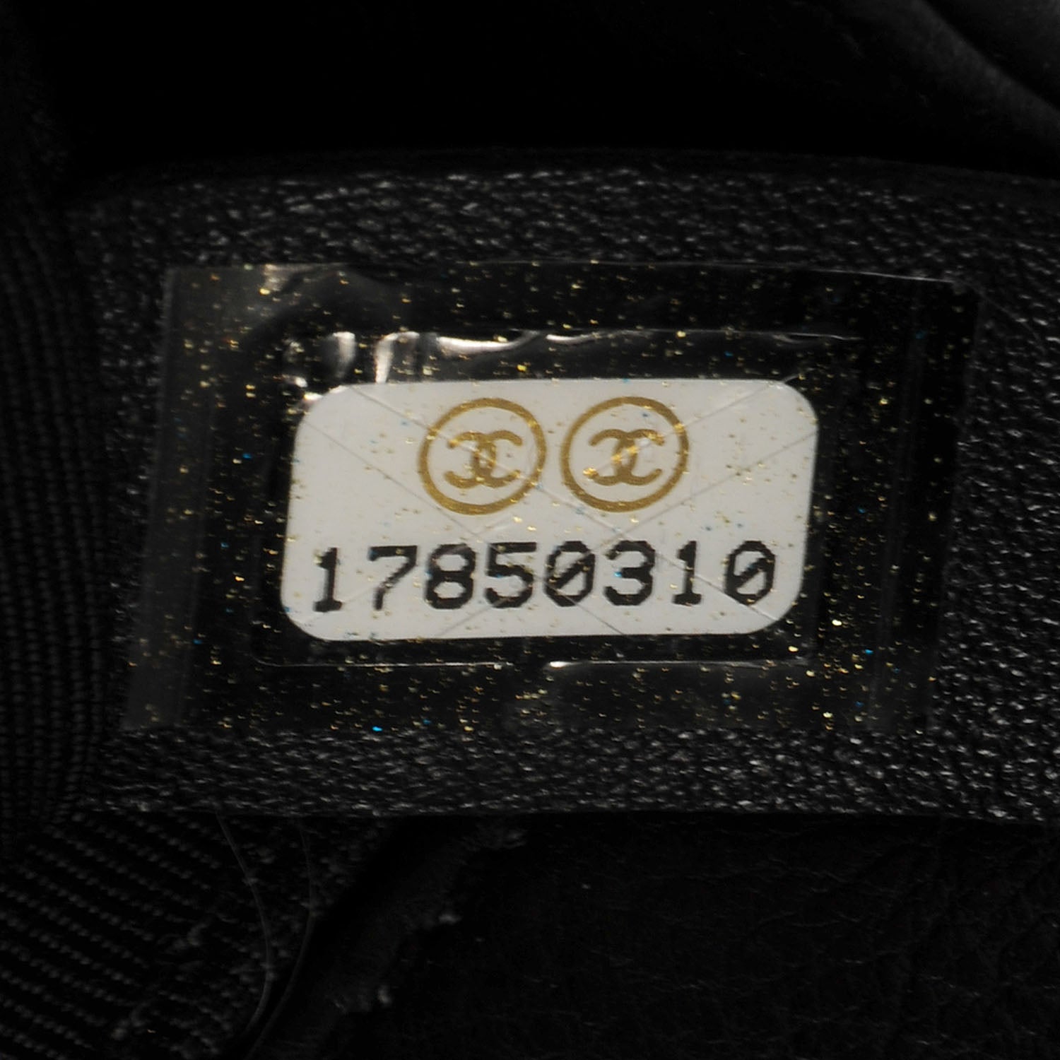 Chanel Metallic Calfskin Quilted Medium Boy Flap Black 8 of 9