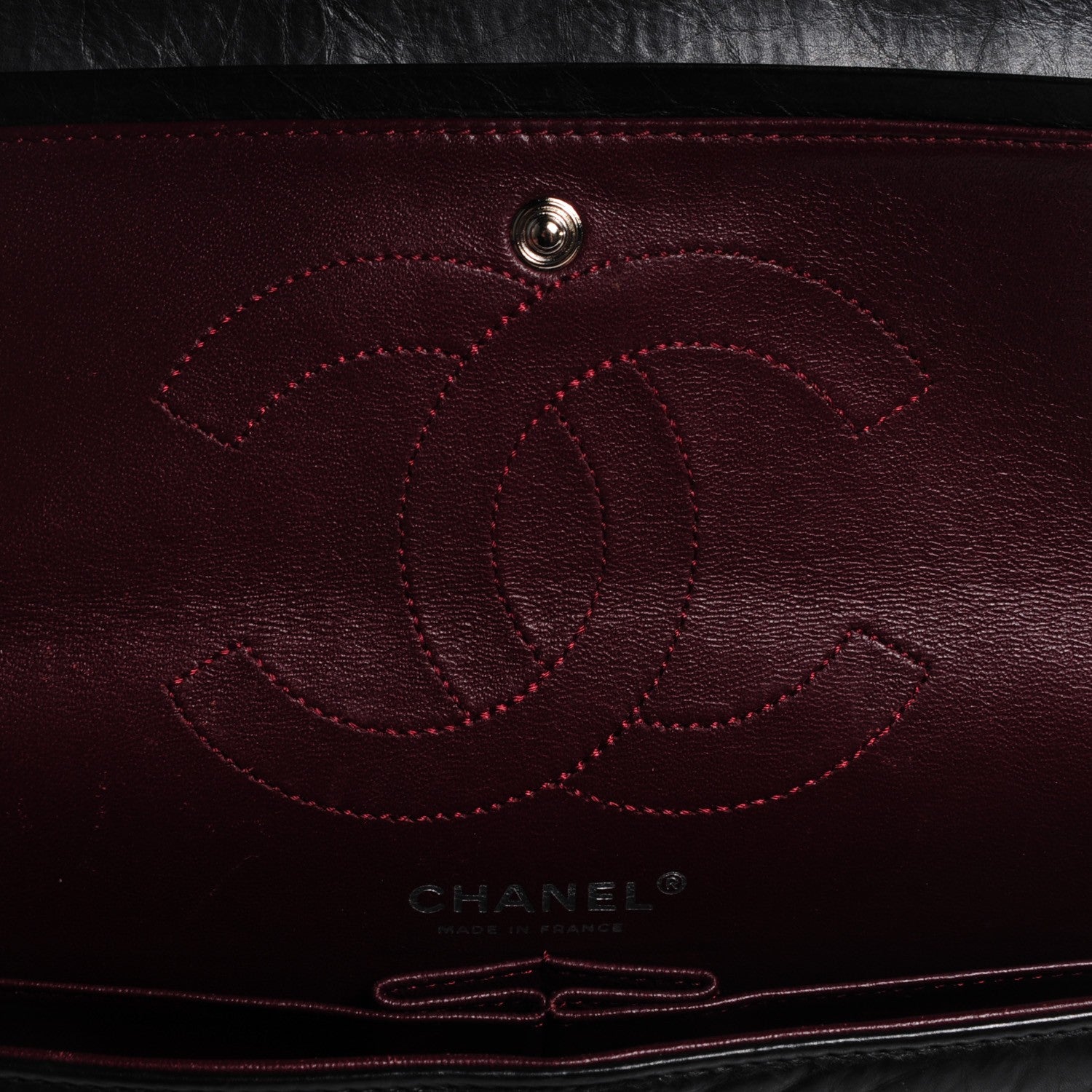 Chanel Aged Calfskin Quilted 2.55 Reissue 226 Flap Black 6 of 9