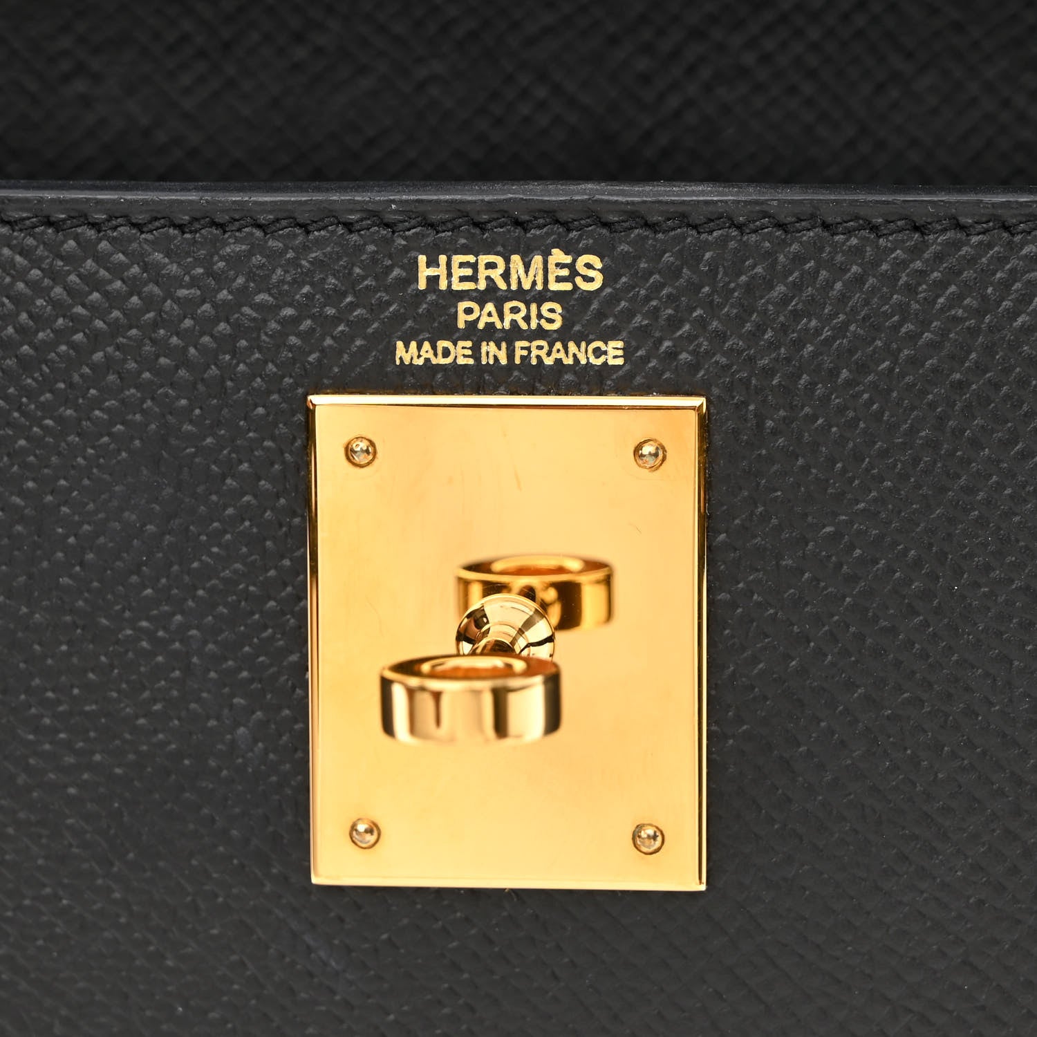 Hermes Epsom Kelly Sellier 28 Black 6 of 11