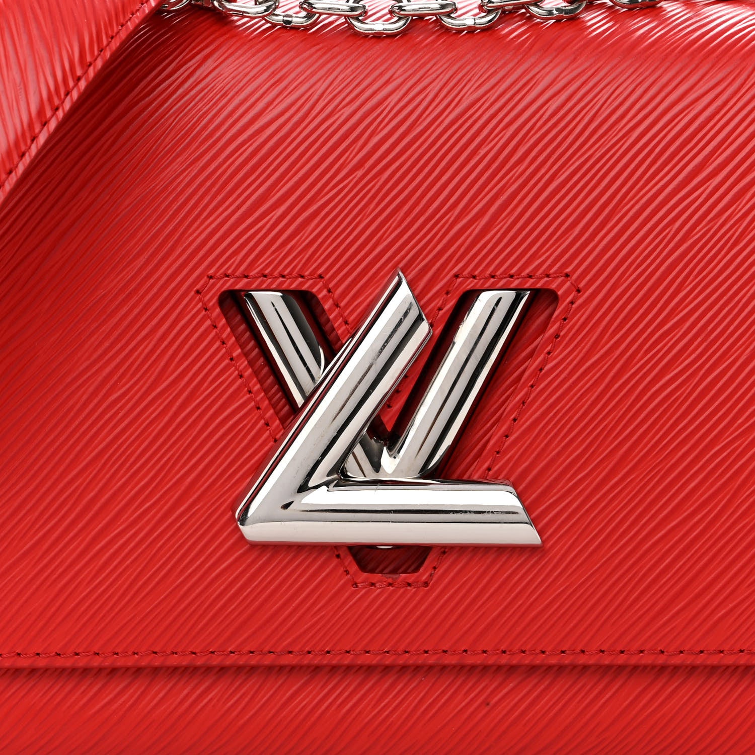 Louis Vuitton Epi Twist Shoulder Bag MM Coquelicot 7 of 10