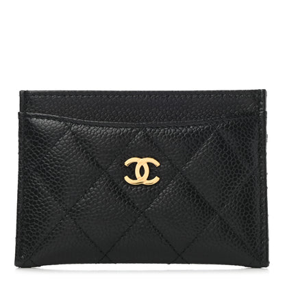Chanel Caviar Quilted Card Holder Black 1 of 8