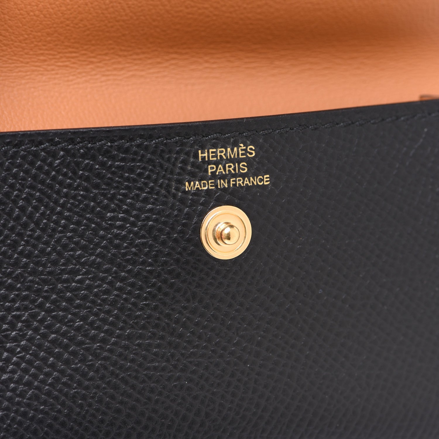 Hermes Epsom Kelly Pocket Belt Black 6 of 9