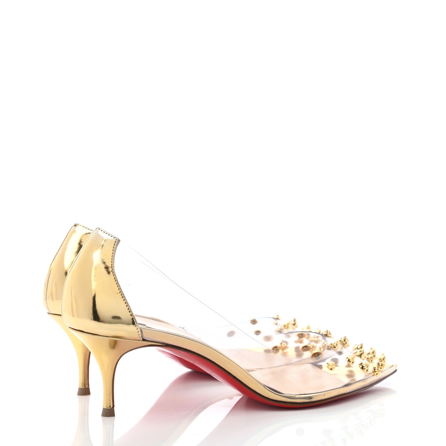 PVC Specchio Collaclou 55 Pumps 38.5 Gold