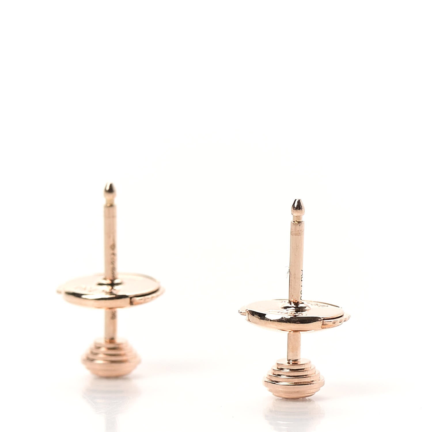 Cartier 18K Pink Gold Diamond XS D'Amour Earrings 3 of 5