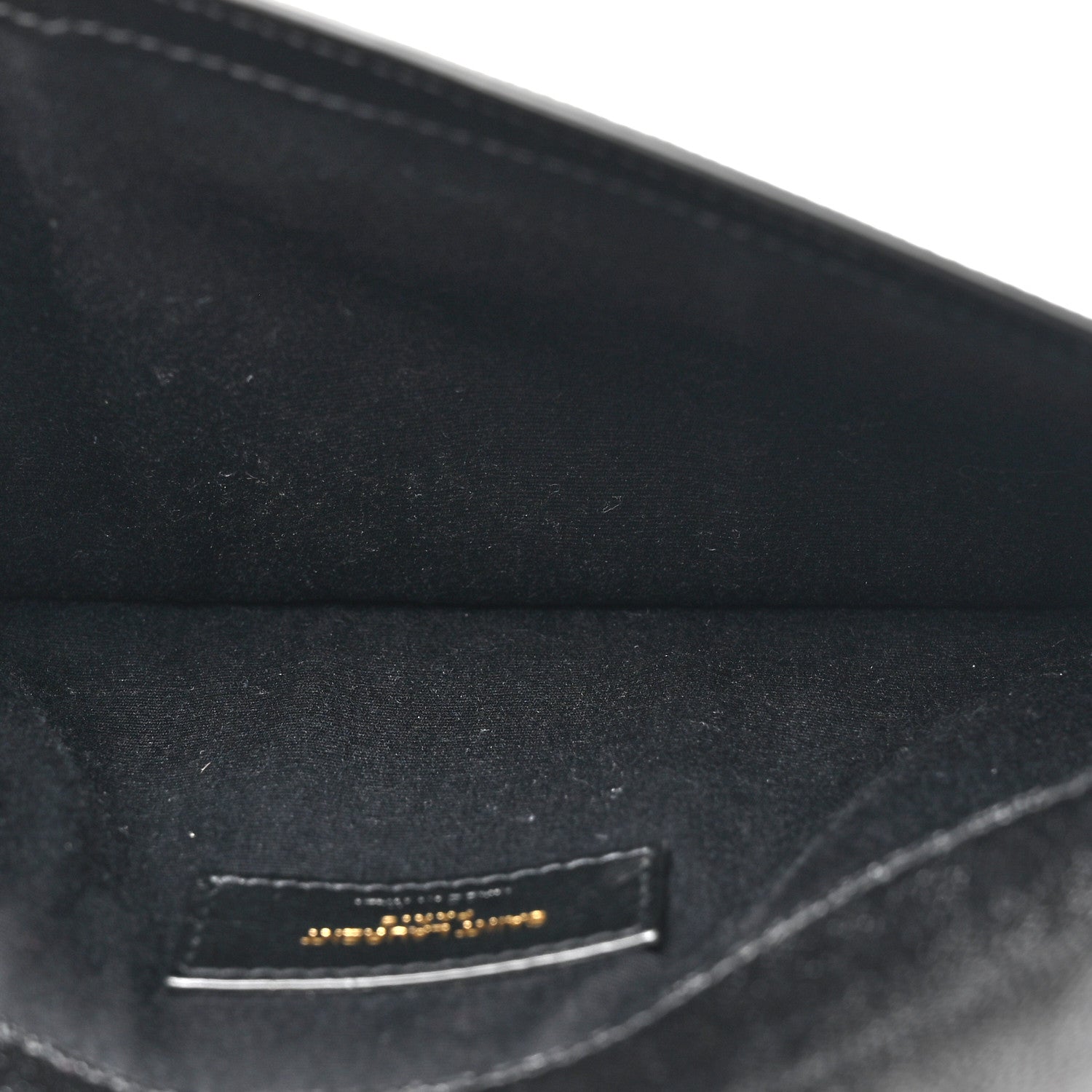 Saint Laurent Grain De Poudre Uptown Pouch Black 5 of 8