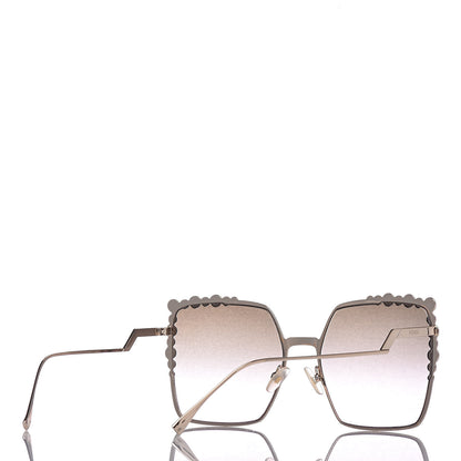 Fendi Square Dots Sunglasses FF 0259/S Black 4 of 9