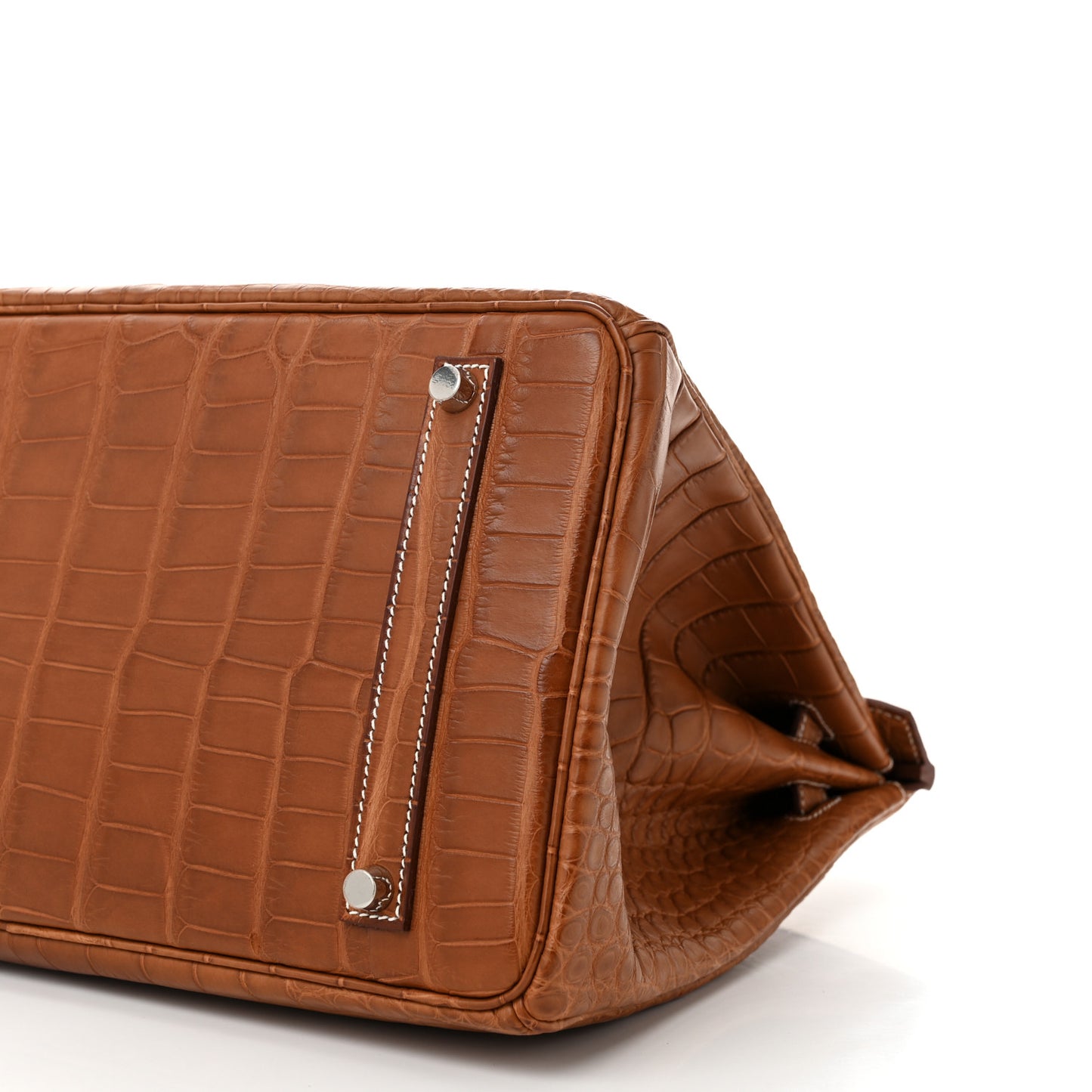 Matte Alligator Birkin 35 Fauve