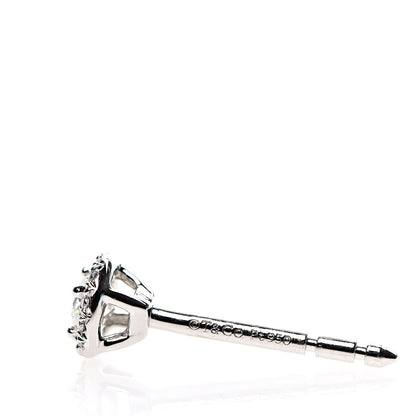 Tiffany Platinum Diamond .17ctw Soleste Earrings 4 of 6