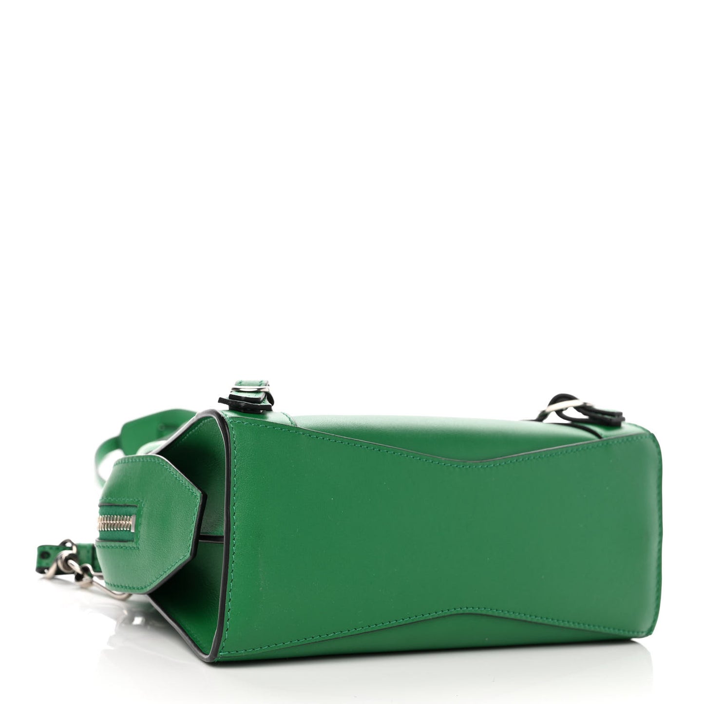 Smooth Calfskin Neo Classic Silver Hardware Mini City Grass Green