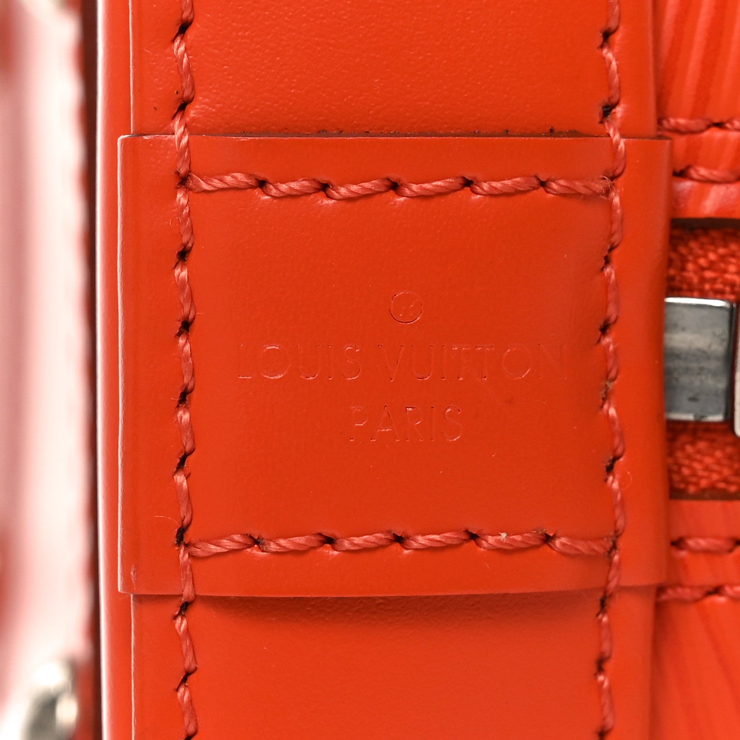 Louis Vuitton Epi Alma BB Piment 6 of 9