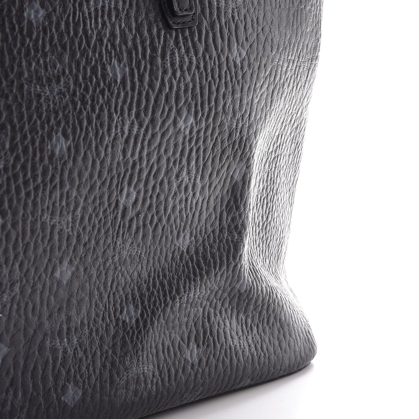 Visetos Medium Anya Zip Top Shopper Tote Black