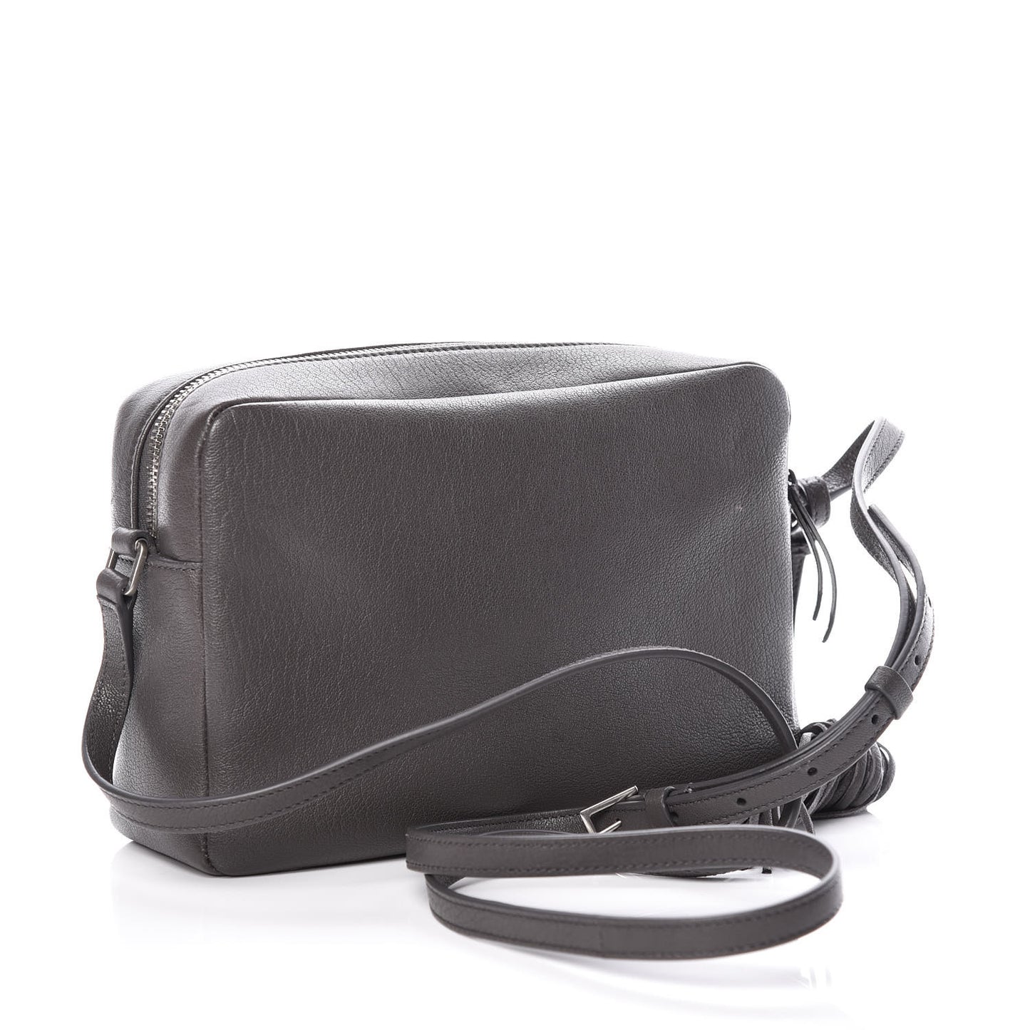 Lambskin Monogram Small Lou Camera Bag Asphalt