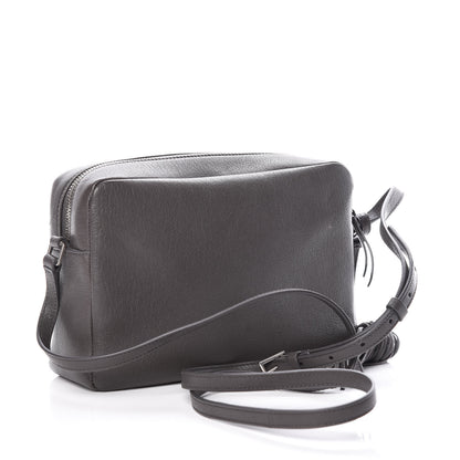Saint Laurent Lambskin Monogram Small Lou Camera Bag Asphalt 3 of 9