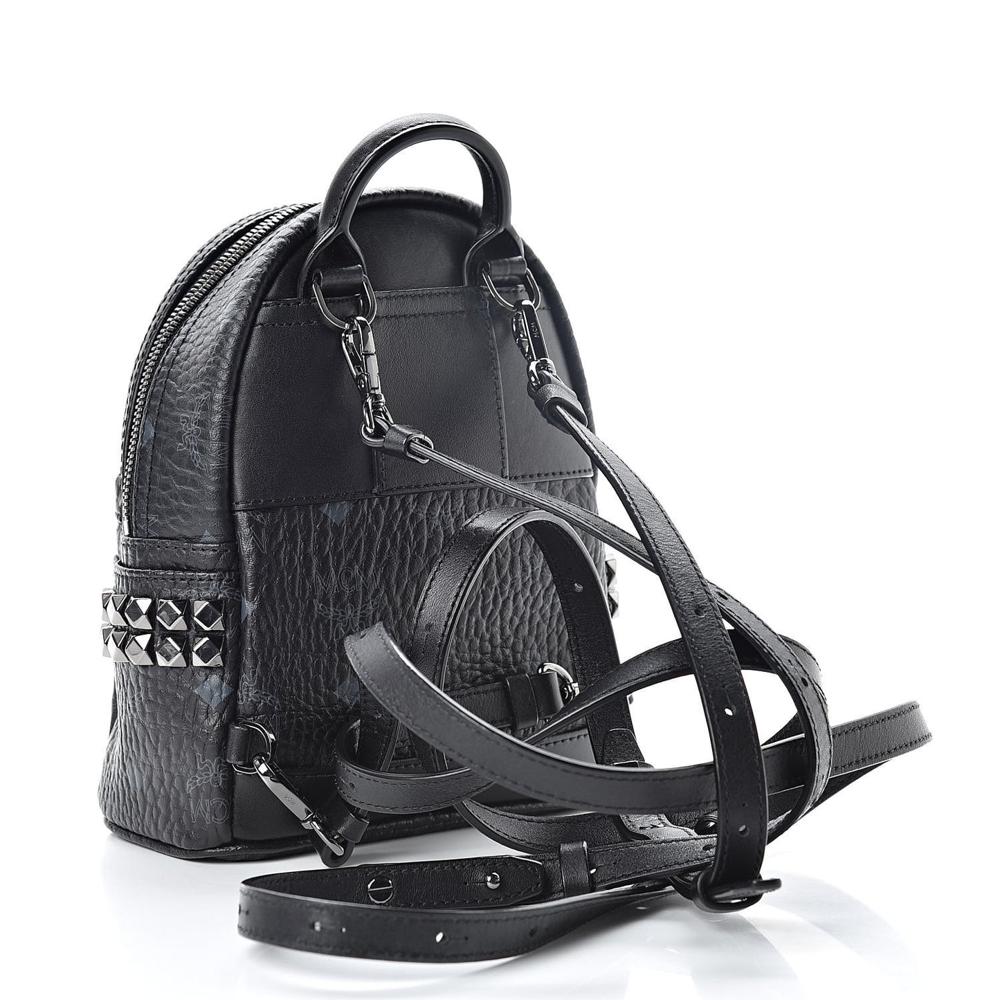 Visetos Studded X-Mini Bebe Boo Backpack Black