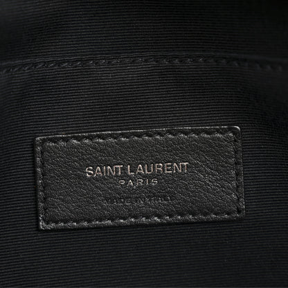 Saint Laurent Calfskin Monogram Belt Bag Black 6 of 12