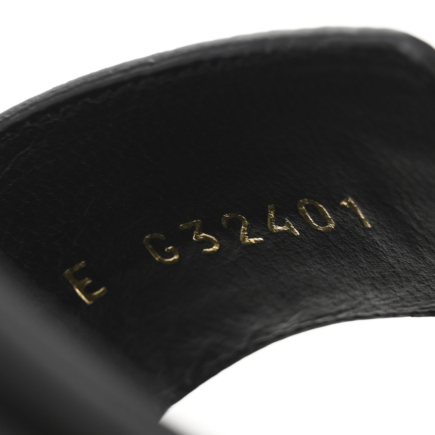 Calfskin CC Ankle Strap Sandals 40 Black