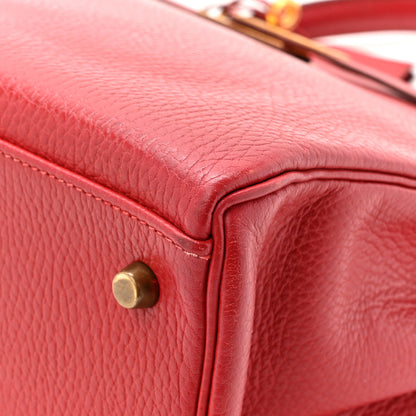 Hermes Ardennes Kelly Retourne 35 Rouge Vif 19 of 22