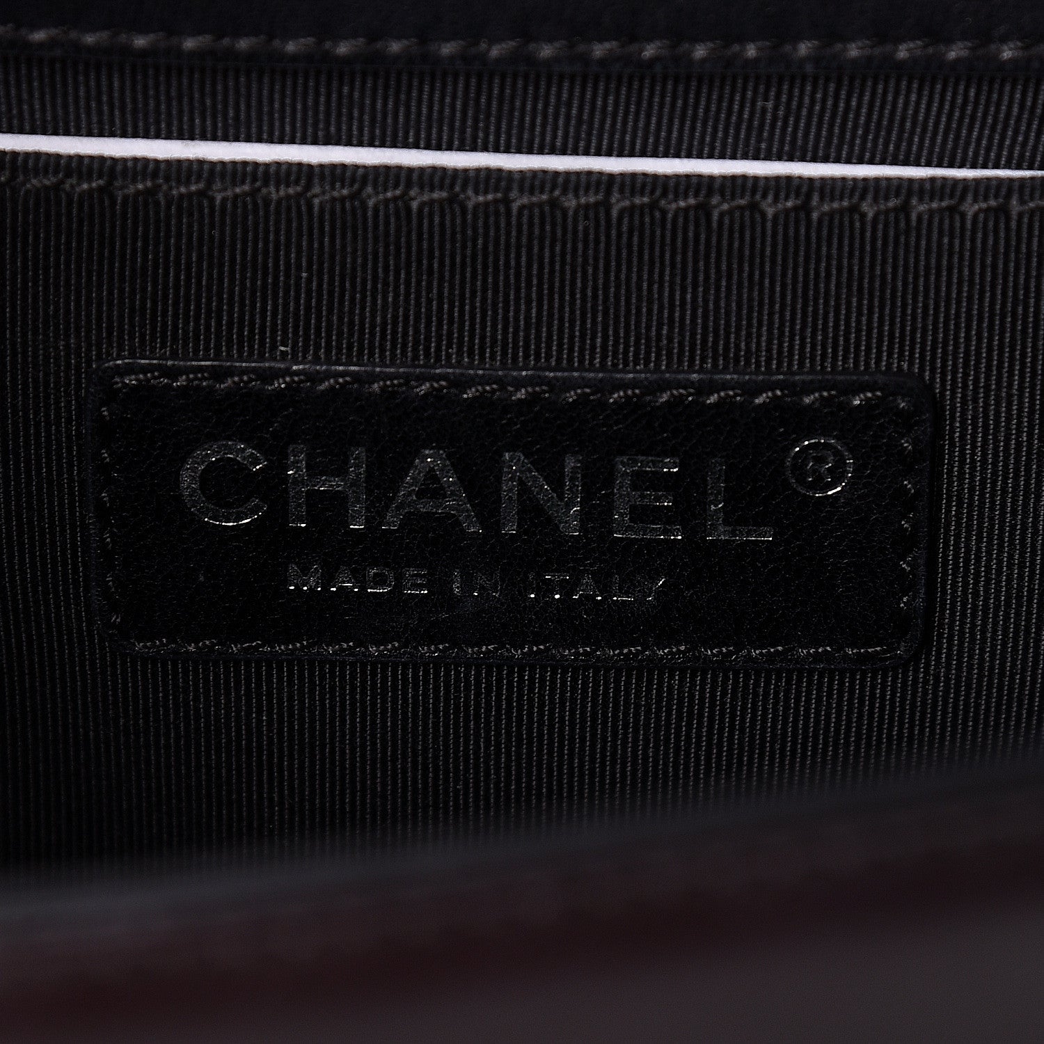 Chanel Calfskin Quilted Medium Boy Flap Black 6 of 11