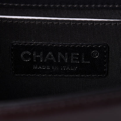 Chanel Calfskin Quilted Medium Boy Flap Black 6 of 11