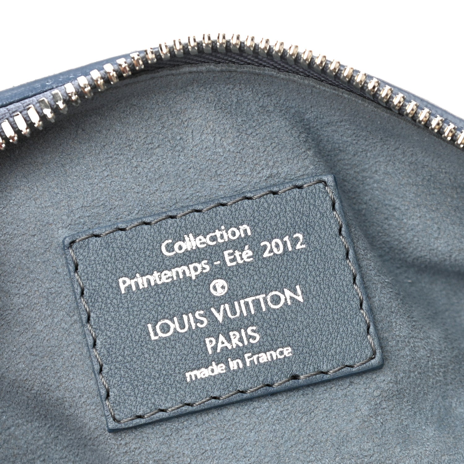 Louis Vuitton Denim Speedy Round GM Blue 6 of 9