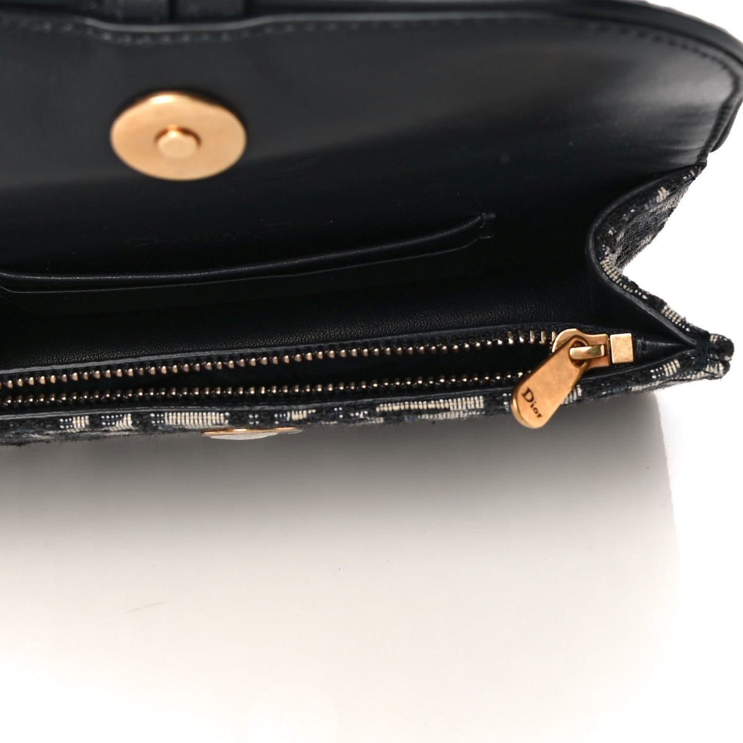 Oblique Saddle Belt Bag Blue