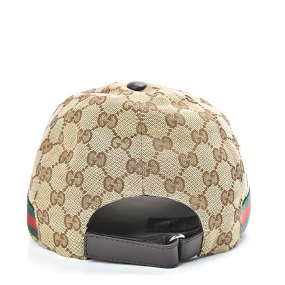 Gucci Monogram Web Baseball Hat M Beige Cocoa 4 of 8