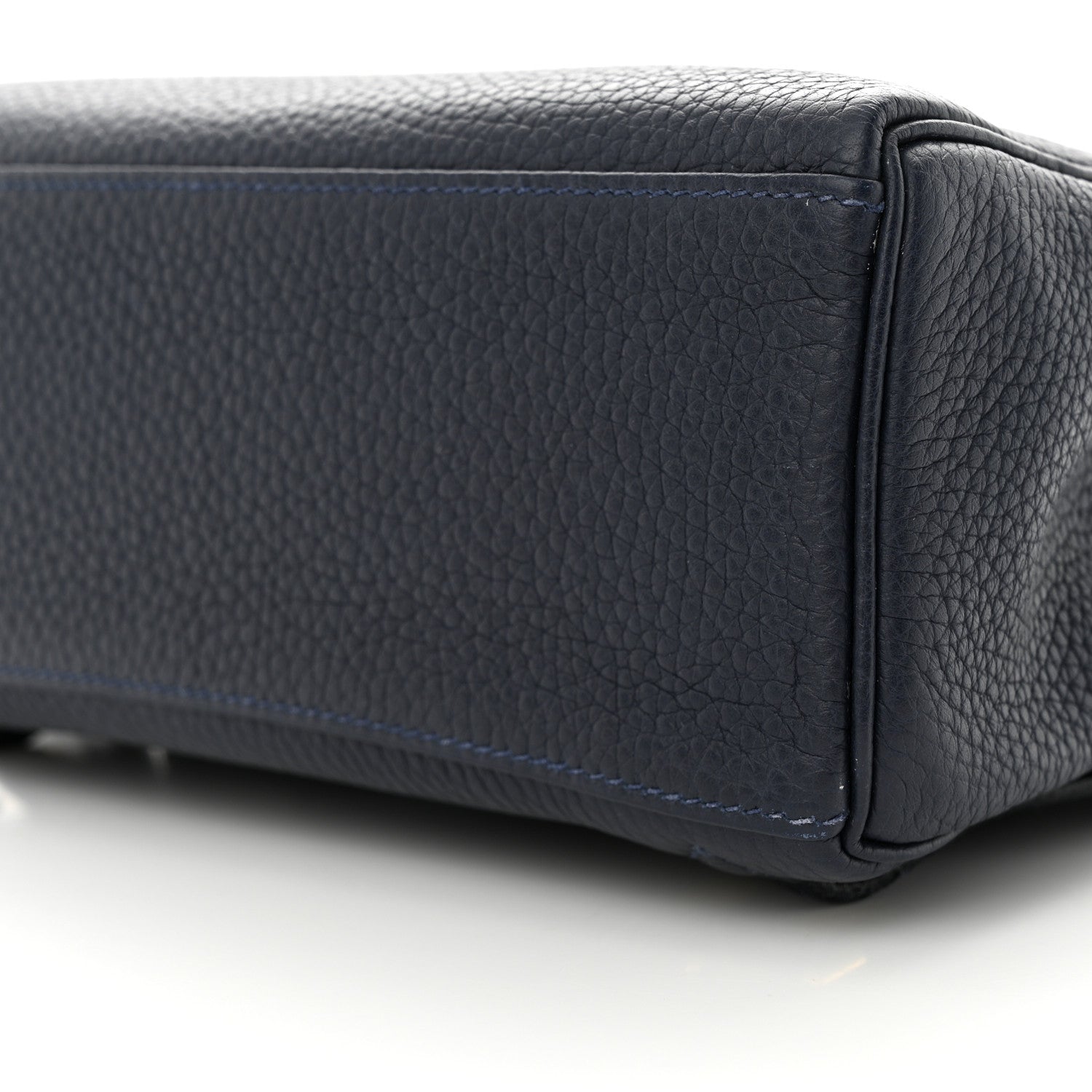 Hermes Taurillon Clemence Kelly Ado Backpack Bleu Nuit 10 of 12