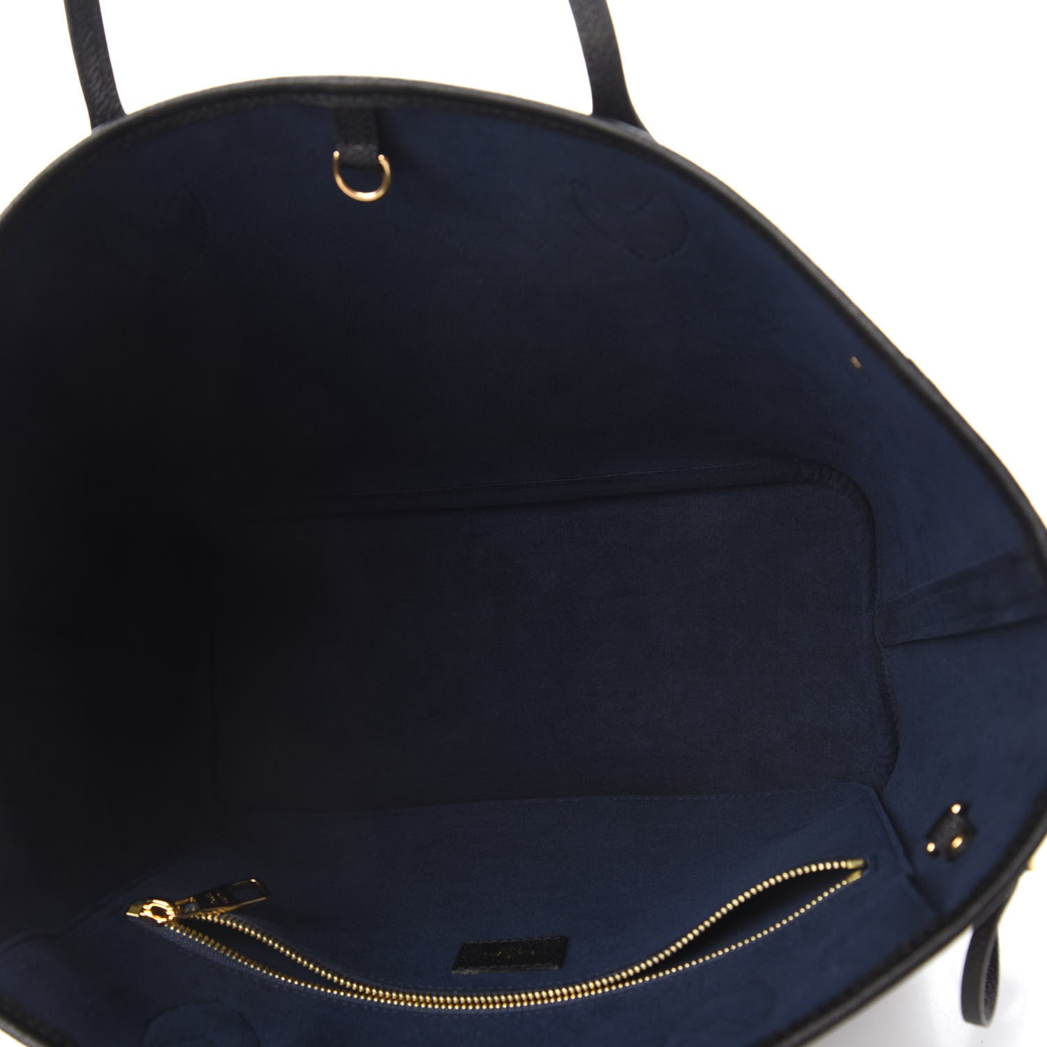 Louis Vuitton Empreinte Monogram Giant Neverfull MM Black 5 of 10