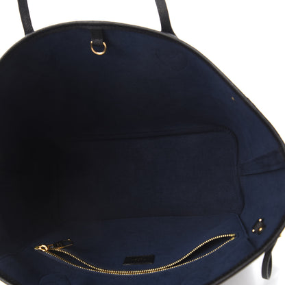 Louis Vuitton Empreinte Monogram Giant Neverfull MM Black 5 of 10