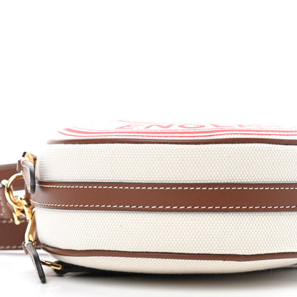 Burberry Canvas Calfskin Louise Bag Natural 8 of 9