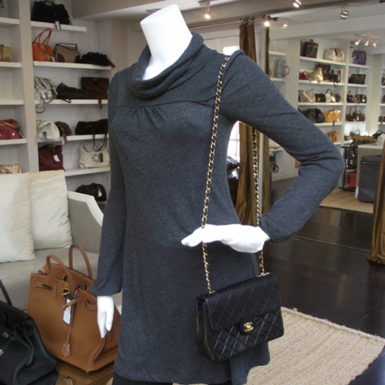 Vintage Lambskin Medium Flap Bag