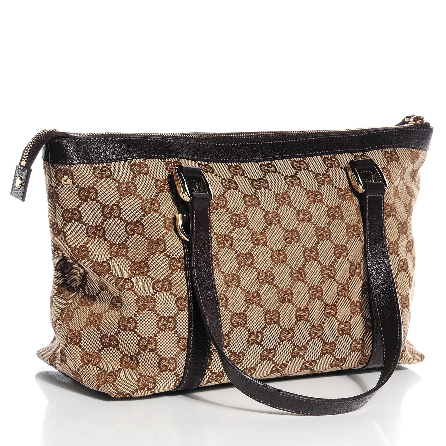 Gucci Monogram Medium Abbey Tote Brown 3 of 7