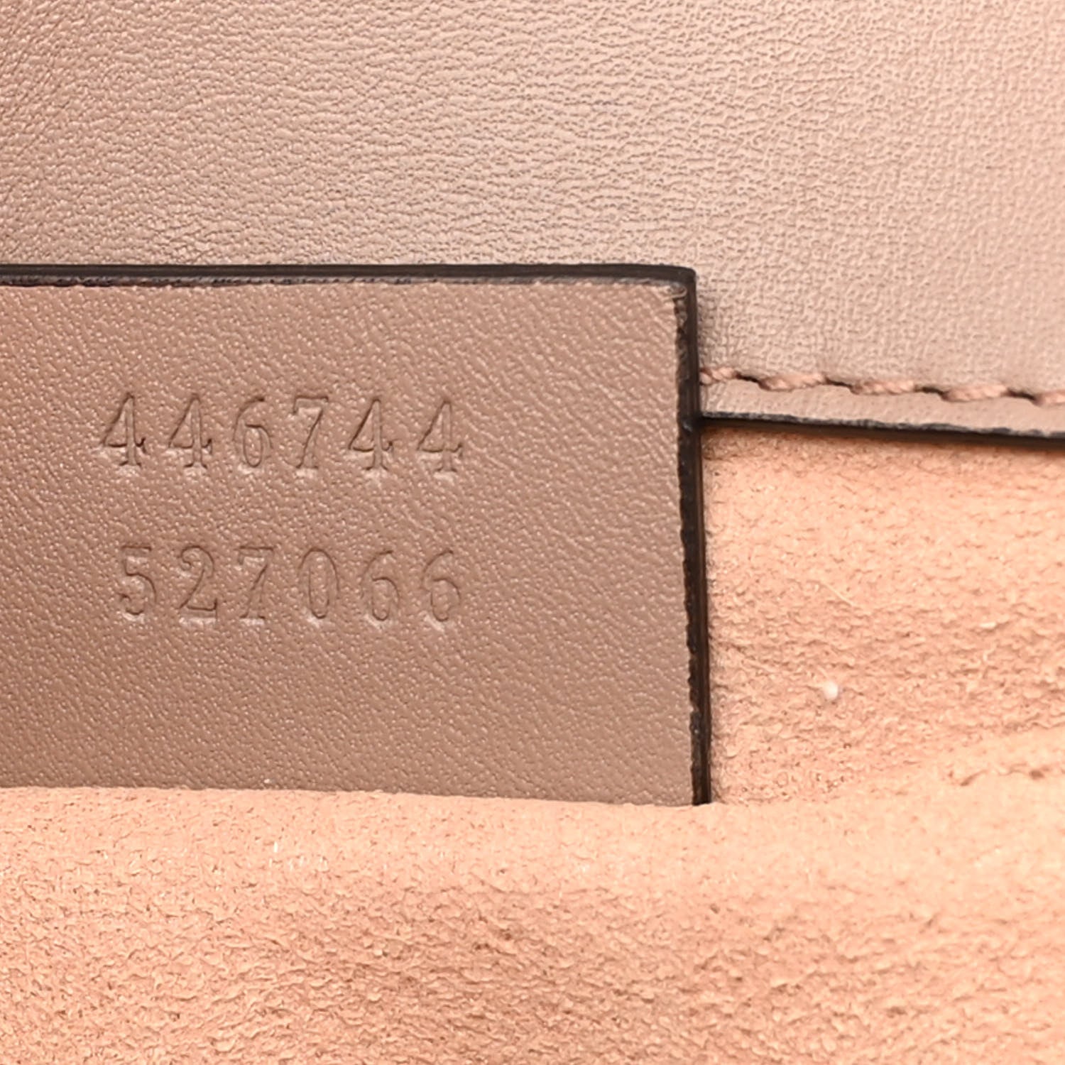 Gucci Calfskin Matelasse Studded Mini Pearly GG Marmont Shoulder Bag Porcelain Rose 7 of 10