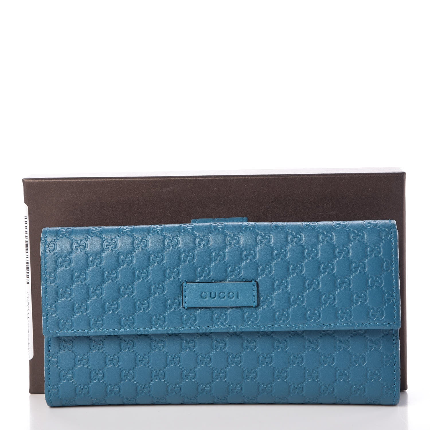 Gucci Microguccissima Continental Flap Wallet Deep Cobalt 8 of 8