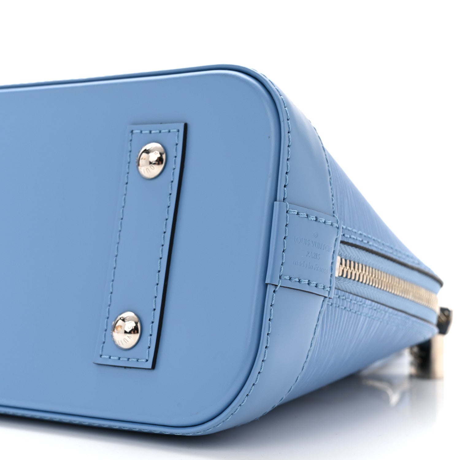 Louis Vuitton Epi Jacquard Alma BB Bleuet 9 of 10