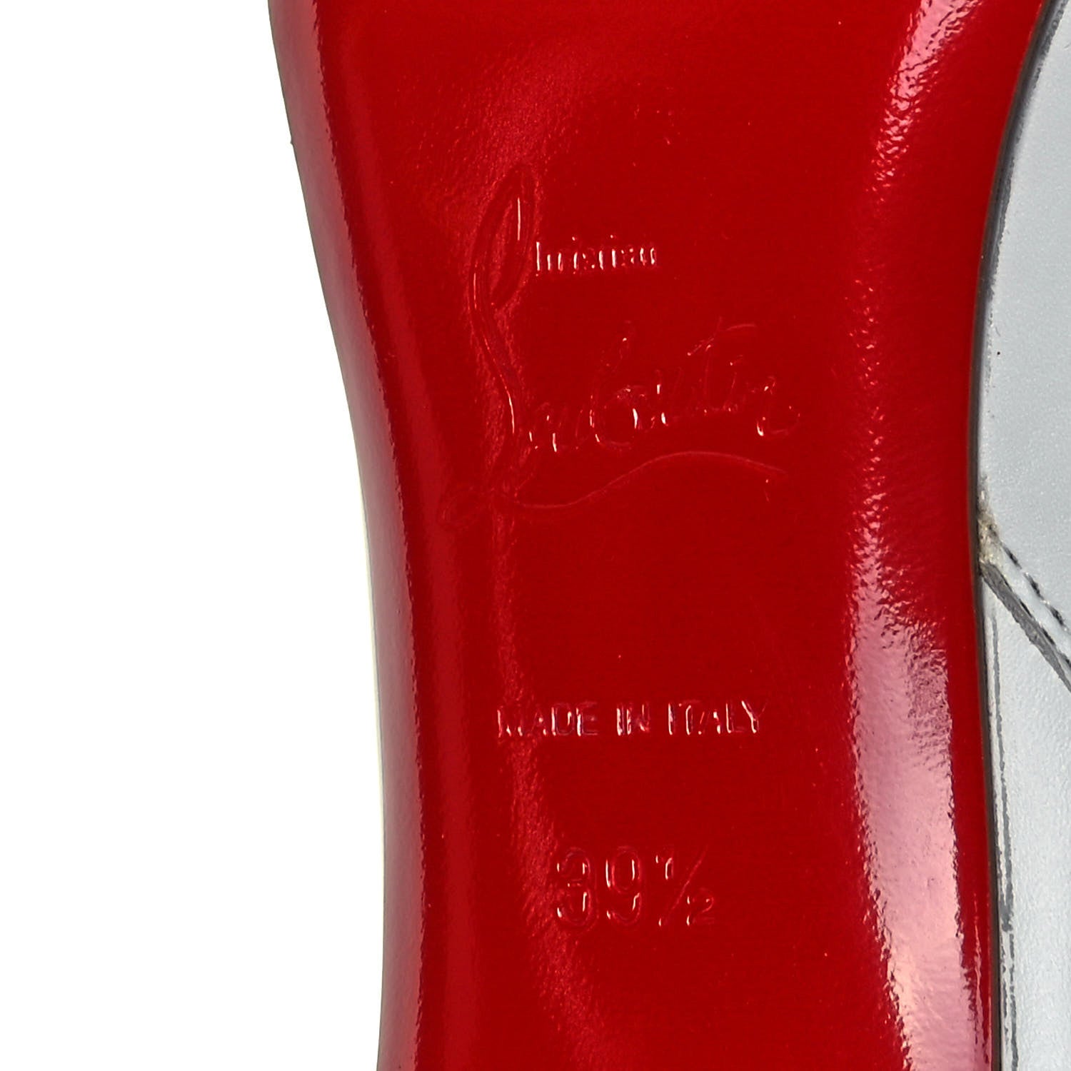 Christian Louboutin Calfskin So Kate Booty 85 Ankle Boots 39.5 White 7 of 8
