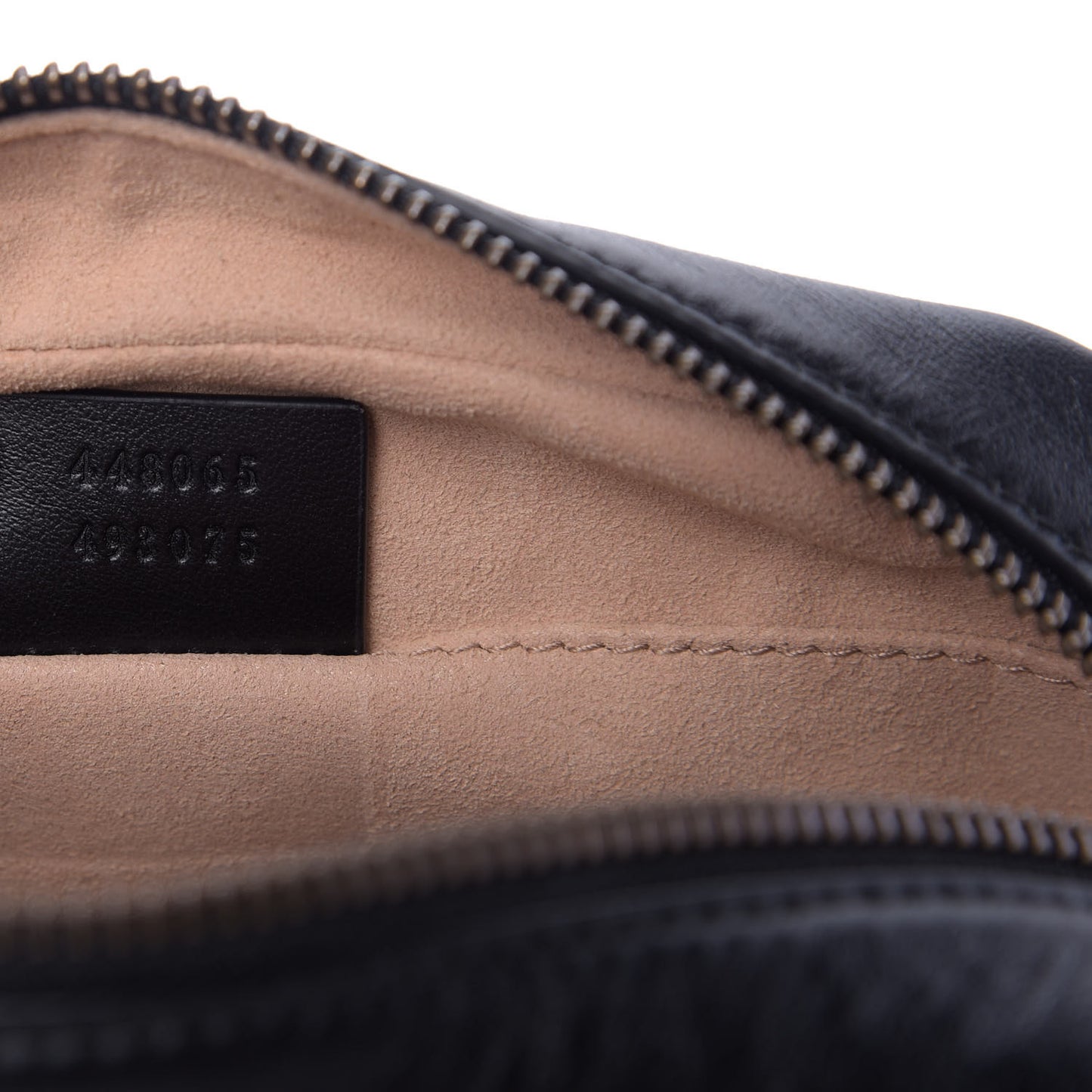 Calfskin Matelasse Mini GG Marmont Chain Shoulder Bag Black