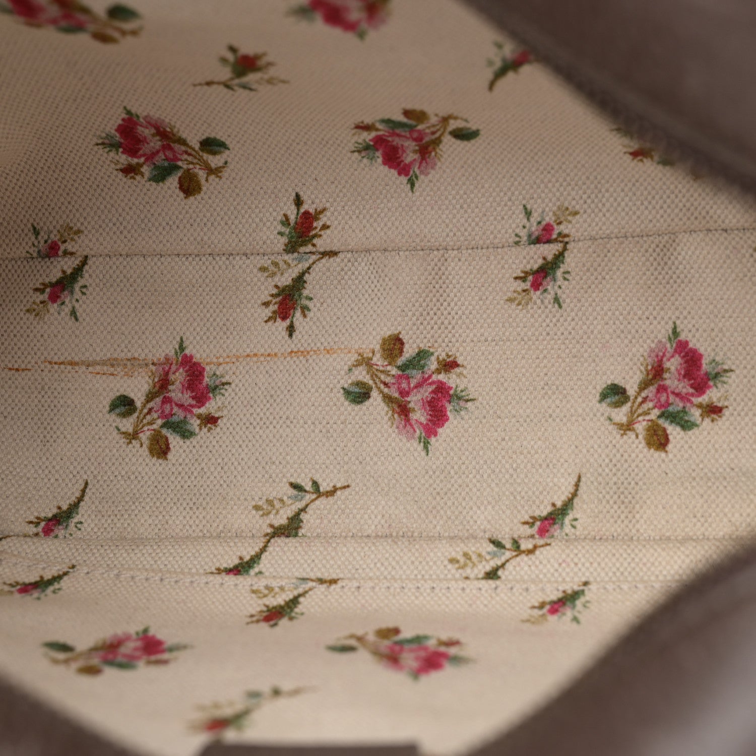 Gucci GG Supreme Monogram Web Neo Vintage Shoulder Bag Beige New Acero Crop 5 of 11