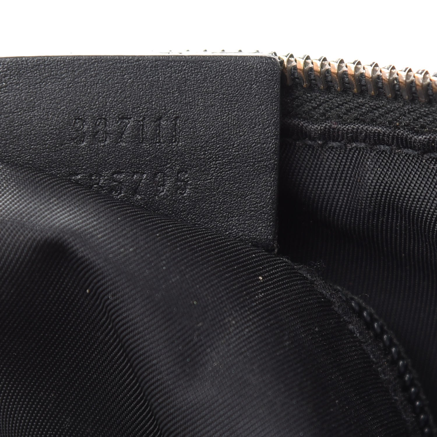 Gucci GG Supreme Monogram Web Messenger Bag Black 7 of 12