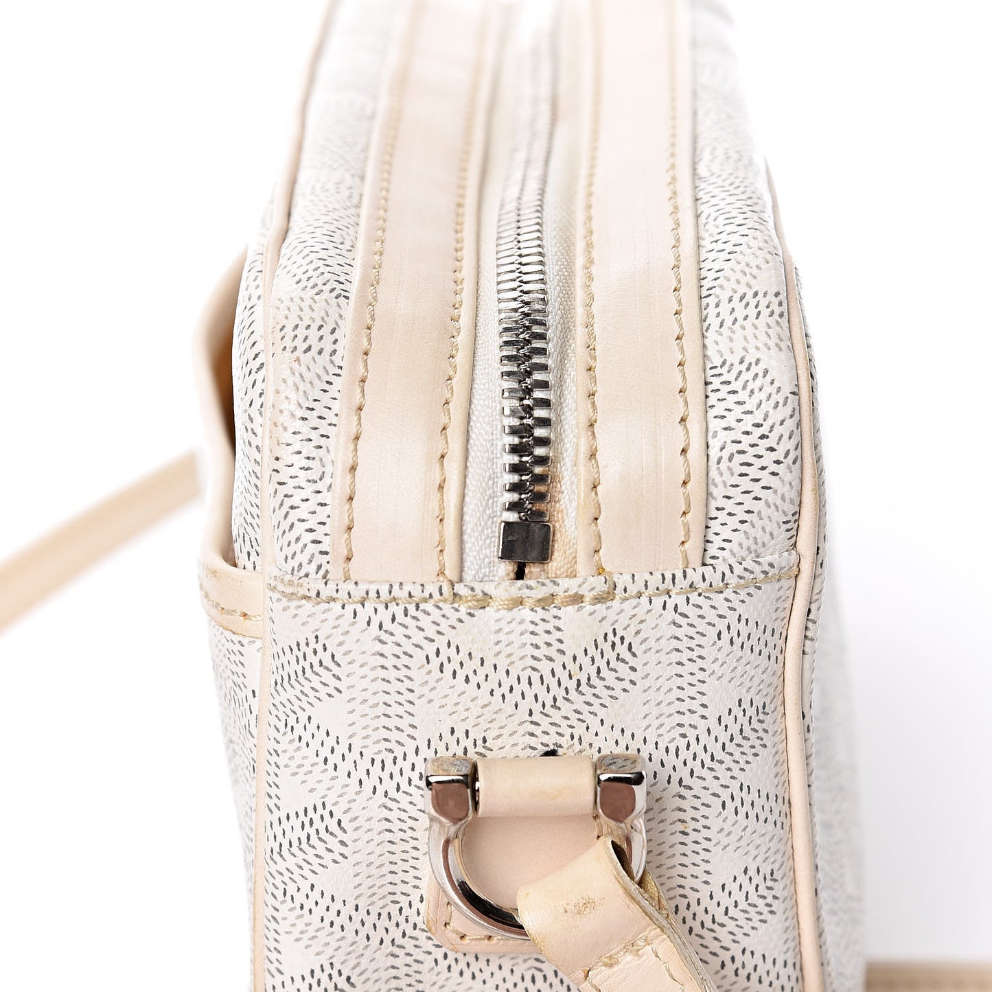 Goyardine Sac Cap Vert White